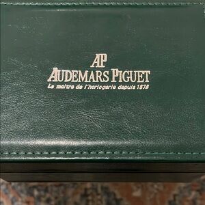 Audemars Piguet Green Box/Rubber Band AP MOISSANITE watch